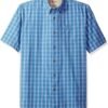 Wrangler Authentics Men's Short Sleeve Classic Plaid Shirt