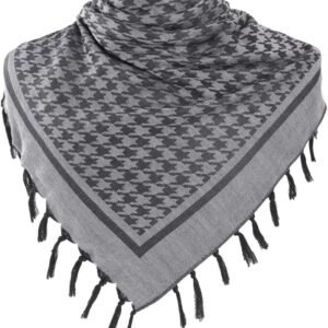 Military Shemagh Tactical Head Neck Scarf for Men and Women, Keffiyeh,(Navy Blue)